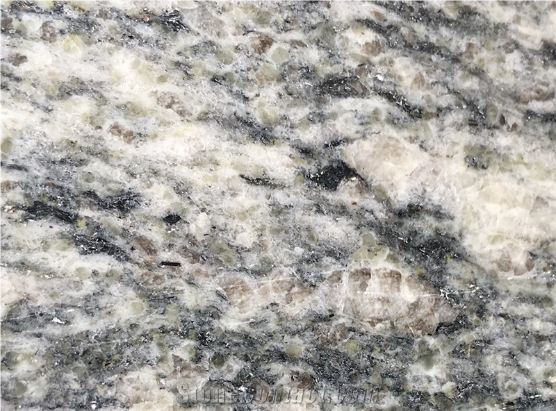 Polished China Sea Wave Flower Granite Slab