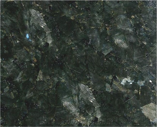Polished Green Star Granite Floor Tiles and Slab