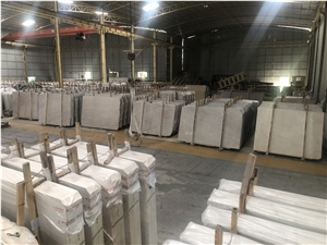Silver Oman Grey Marble Quarry Blocks in Stock
