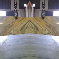 Multicolored Wavy Marble Slabs