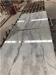 Armani Silver Marble Slabs Walling Flooring Tiles