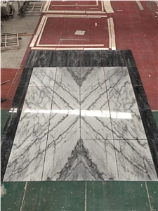 Armani Silver Marble Slabs Walling Flooring Tiles