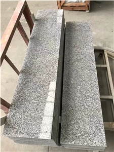 Cheapest China Hubei G602 Grey Granite Steps Riser
