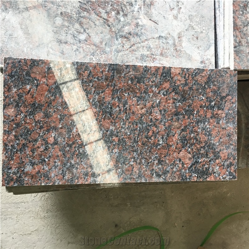 Chestnut Tan Brown Granite Slabs Floor Tiles Price