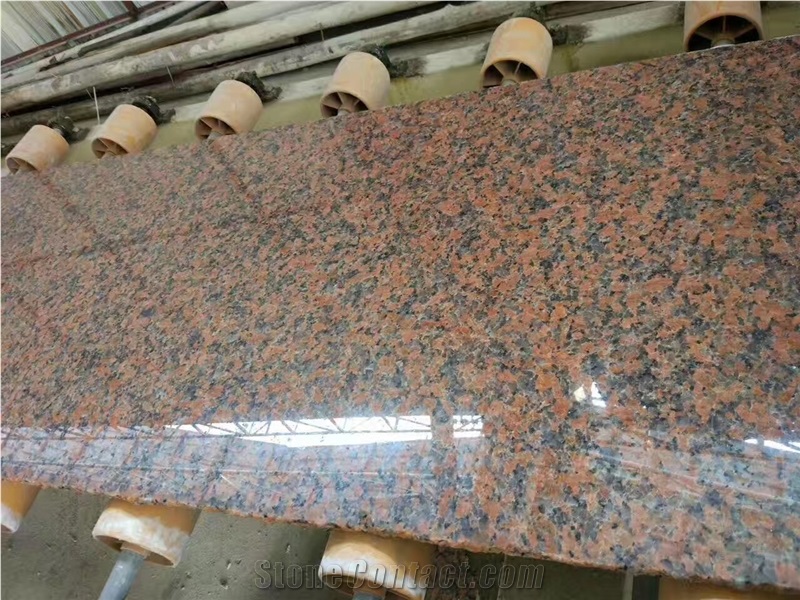 China G562 Maple Charme Red Granite Slabs Tiles