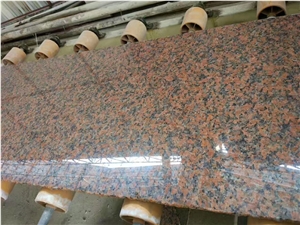 China G562 Maple Charme Red Granite Slabs Tiles
