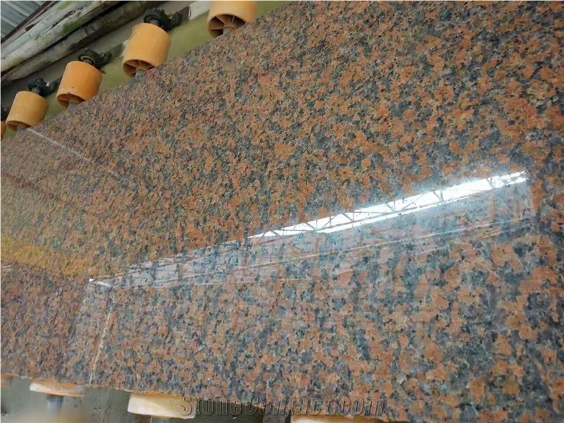 China G562 Maple Charme Red Granite Slabs Tiles