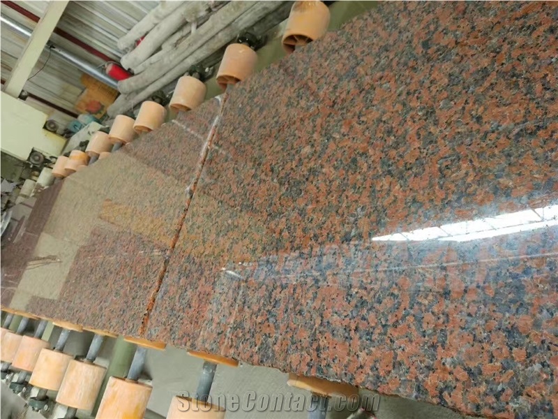 China G562 Maple Charme Red Granite Slabs Tiles
