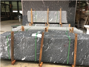 China Via Lactea Black Granite Slabs Flooring Tile China Via Lactea Black Granite Slabs Flooring Tile