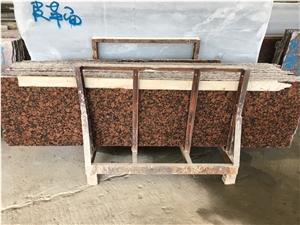 Finland Virolahden Punainen Red Granite Slab Tiles