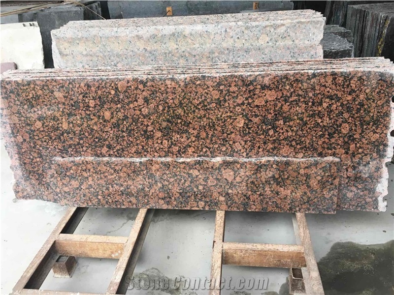 Finland Virolahden Punainen Red Granite Slab Tiles