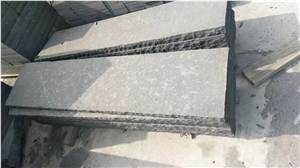 Flamed Absolute Black Basalt Wall Flooring Tiles