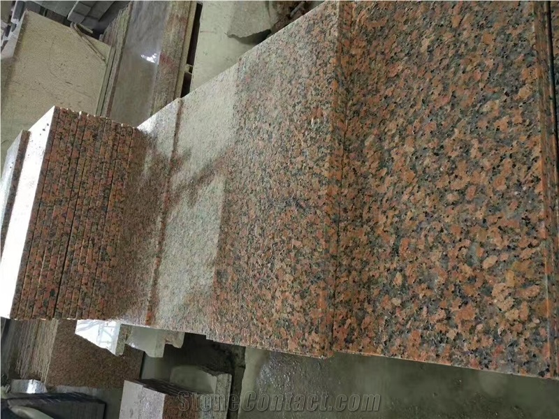 G562 Capao Bonito Red Granite Wall Flooring Tiles