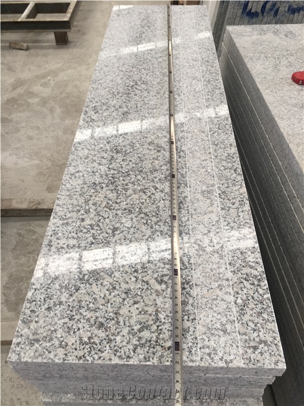 G602 Bianco Sardo Grey Granite Slabs Floor Tiles