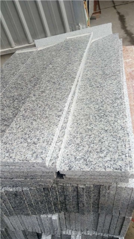 G602 Bianco Sardo Grey Granite Slabs Floor Tiles