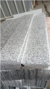 G602 Bianco Sardo Grey Granite Steps Stair Riser