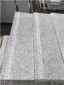 Hubei New G602 Plum Blossom White Granite Steps