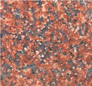 Indian New Imperial Red Granite Slabs Floor Tiles