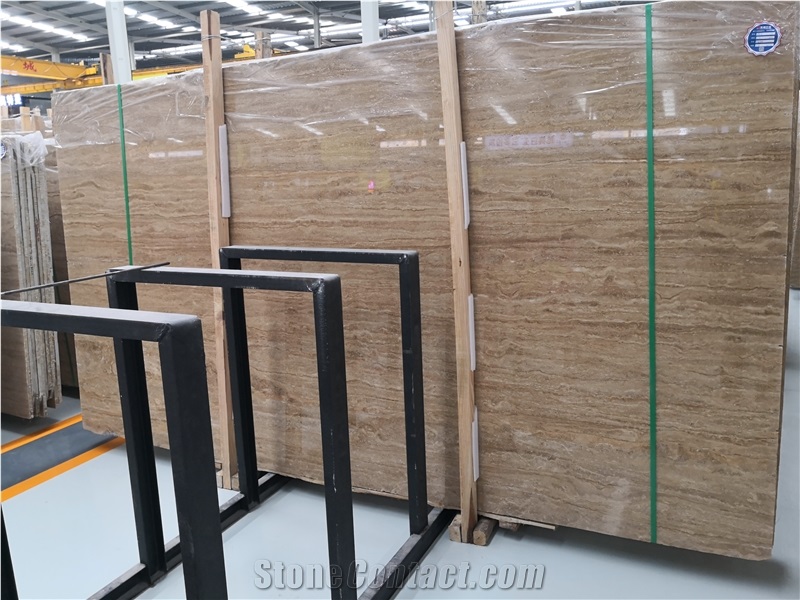 Iran Beige Classic Travertine Slab Wall Floor Tile
