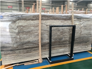 Iran Silver Gray Travertine Slabs Tiles Iran Silver Gray Travertine Slabs Tiles