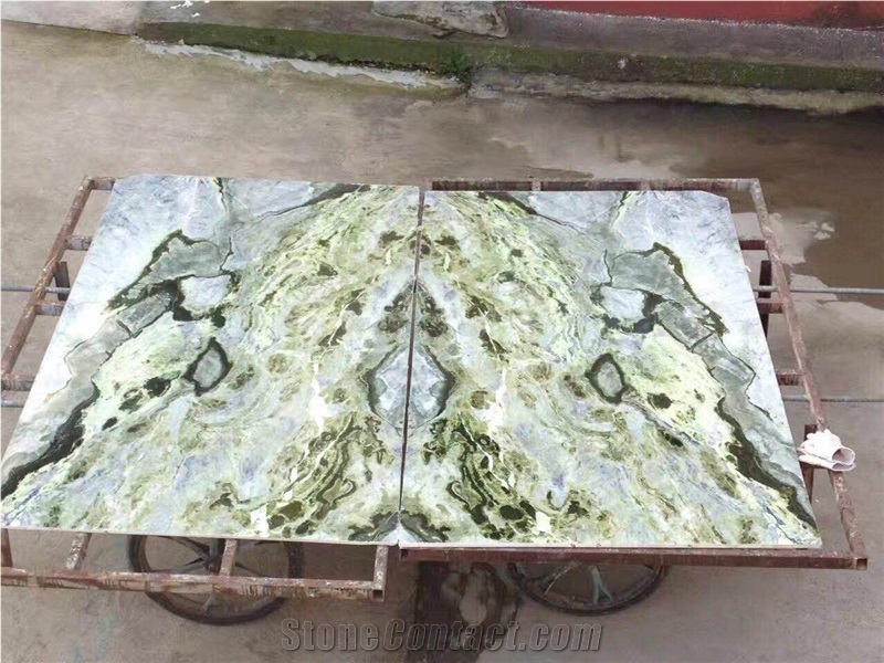 Paradise Jade Marble Slabs Wall Flooring Tiles
