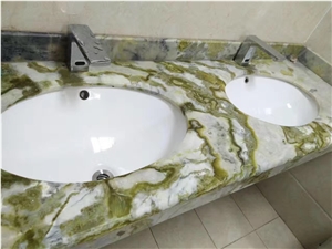Paradise Jade Marble Slabs Wall Flooring Tiles