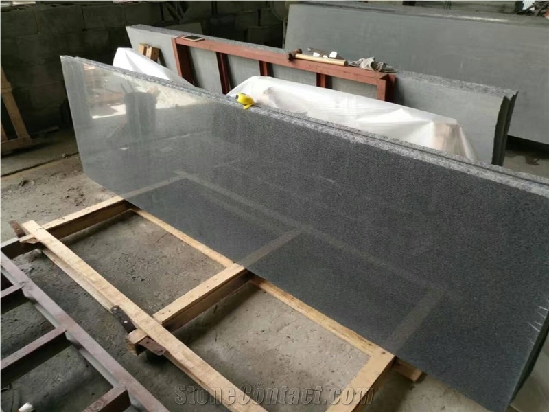 Polished Chinese G654 Grey Granite Flooring Tiles