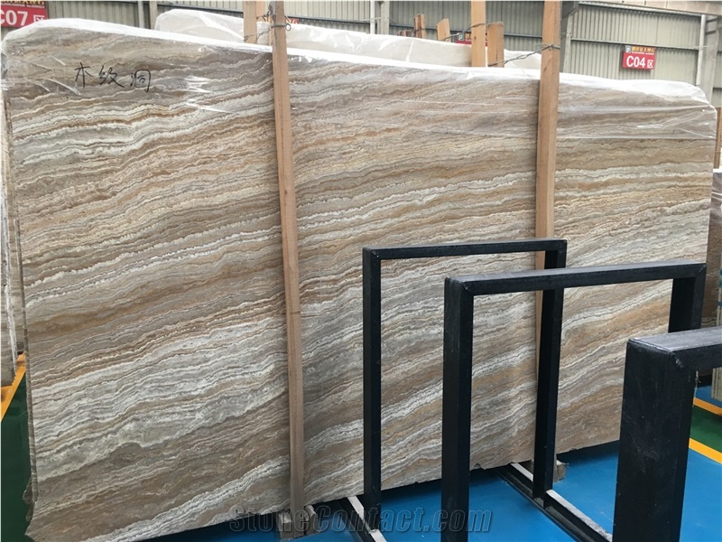 River Azarshahr Walnut Beige Travertine Floor Tile