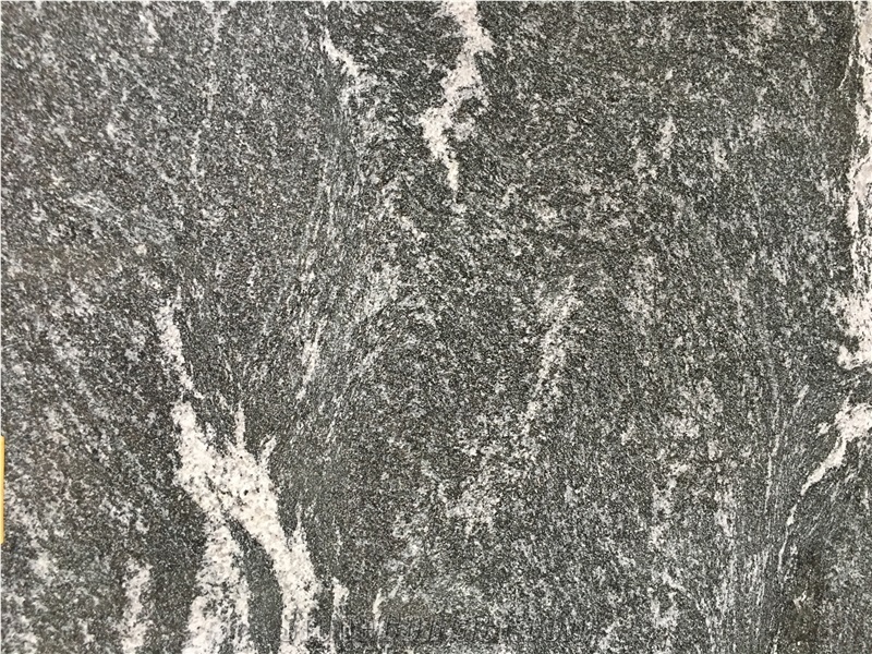River Jet Mist Black Granite Slabs Wall Floor Tile