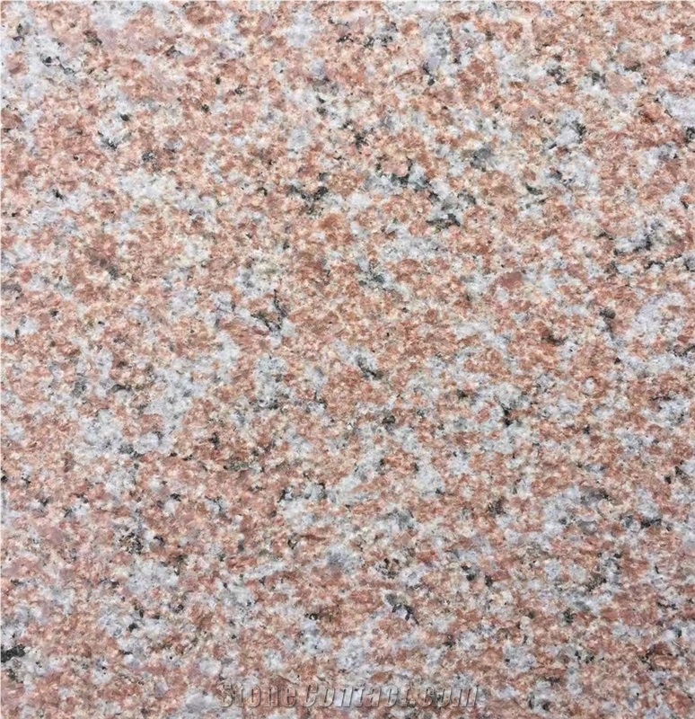 Shidao Island Rocky Red Granite Slabs Floor Tiles