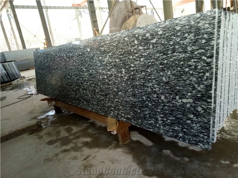 White Wave Granite Slabs Walling Flooring Tiles