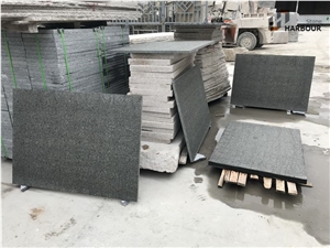G685 Diamond Black Granite Paving