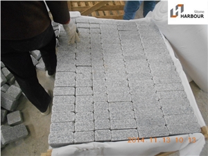 Silver Grey G603 Tumbled Cobble, Setts