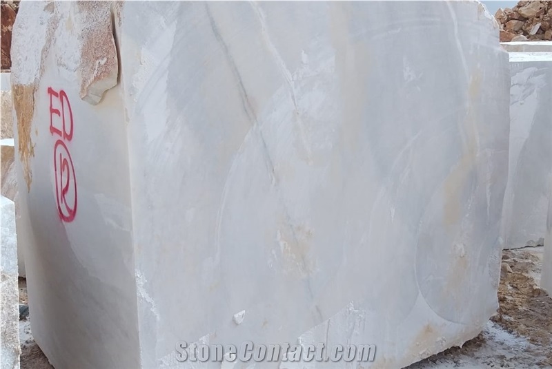 Bianco Ibiza Mugla White Marble Block