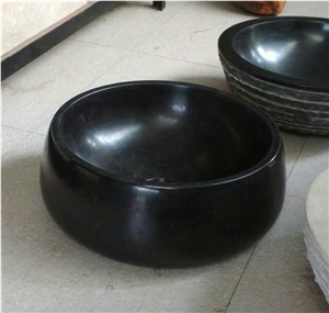 Black Bowl Marble Wash Basin, Marble Sinks Black Bowl Marble Wash Basin, Marble Sinks
