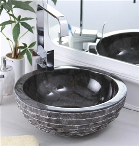 Black Marble Stone Sinks, Grey Marble Stone Sinks, Stone Wastafel, Stone Wash Basin