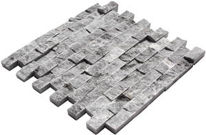 Split Face Classic Light Travertine Mosaic