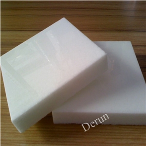 White Crystallized Glass Panel