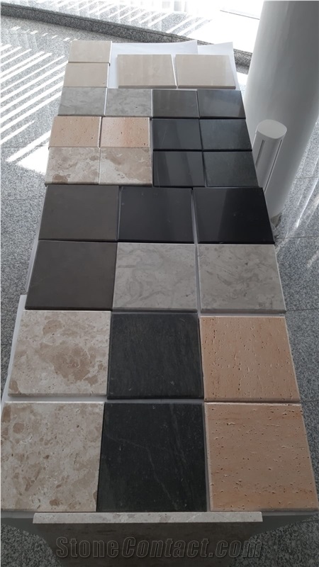 Rose Travertine Slabs and Tiles