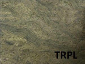 Jurassic Green / Coral Reef Granite Slabs