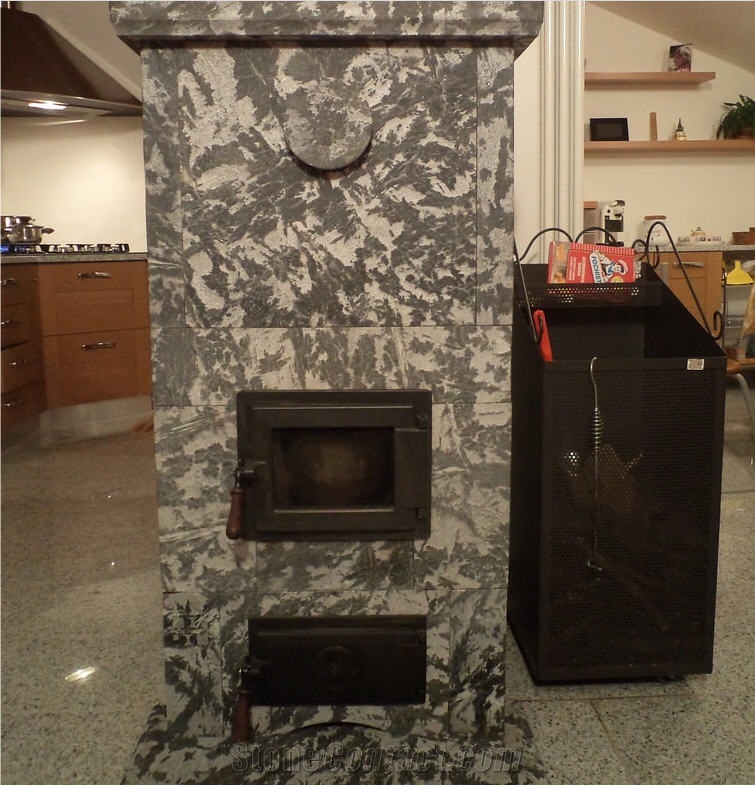 Isorno - A, Pietra Ollare Soapstone Stove
