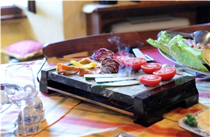 Pietra Ollare Magic Stone Electric Grill-6 Saucer