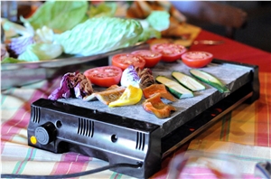Pietra Ollare Magic Stone Electric Grill-6 Saucer