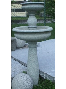 Round Fountain in Verde Mergozzo