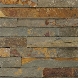 Rust Slate Wall Clad Split Face