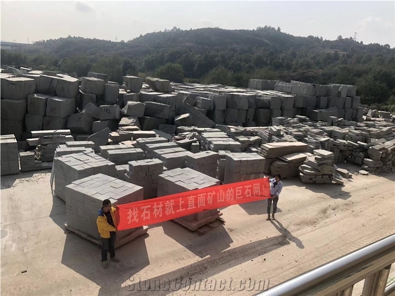 Grey Sandstone Block