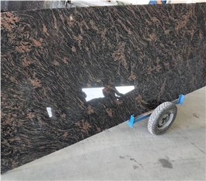 Tiger Brown Granite Slabs