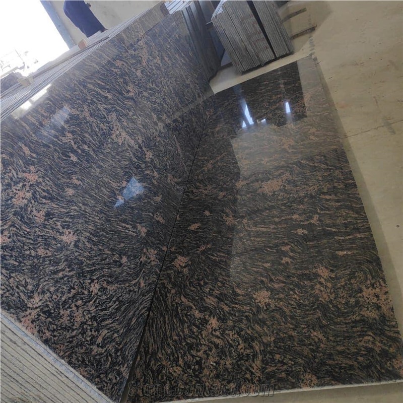 Tiger Brown Granite Slabs
