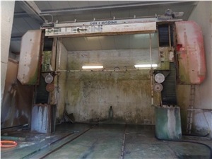 Pellegrini Stone Cutting Machine-Secondhand Single Wire Block Dressing Machine