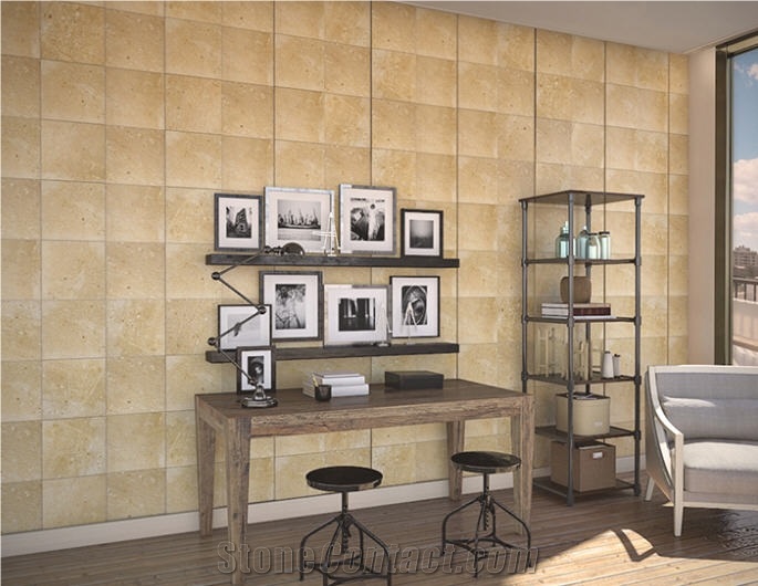 Amarillo Fosil Wall Tiles